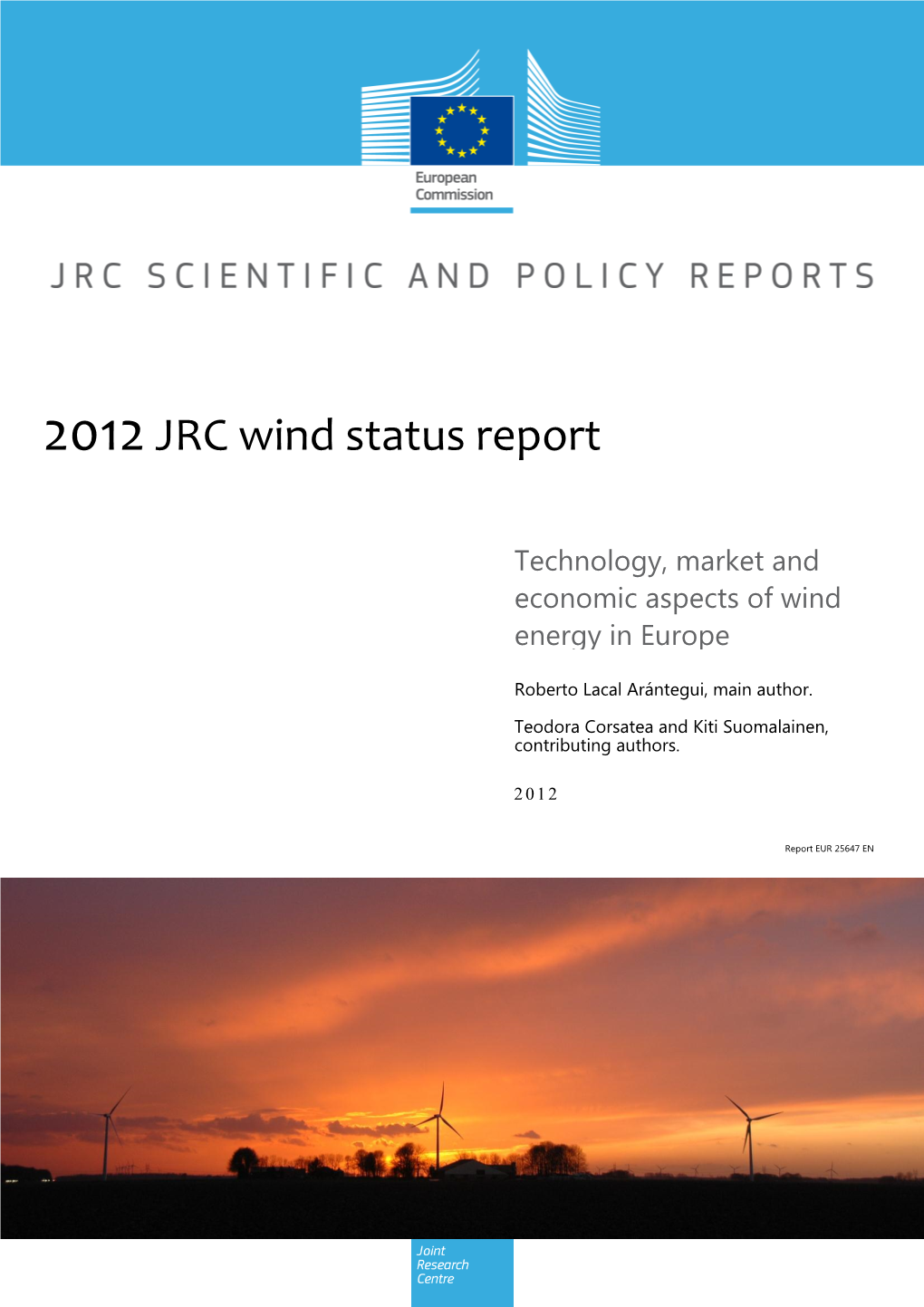 2012JRC Wind Status Report