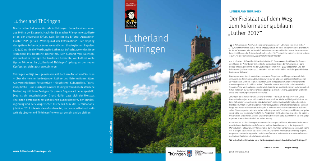 Lutherland Thüringen