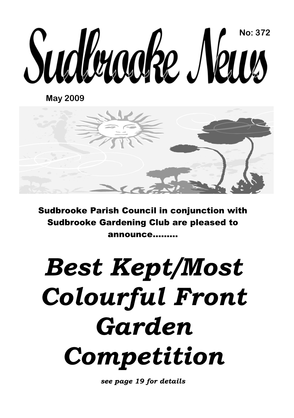 Best Kept/Most Colourful Front Garden Competition