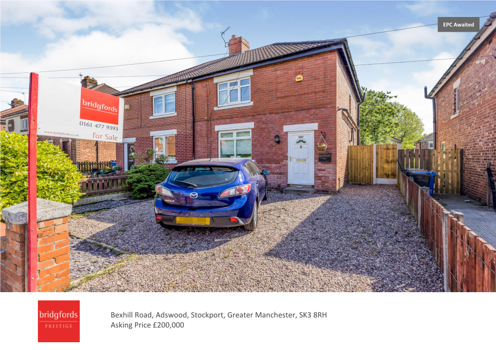 Bexhill Road, Adswood, Stockport, Greater Manchester, SK3 8RH Asking Price £200,000