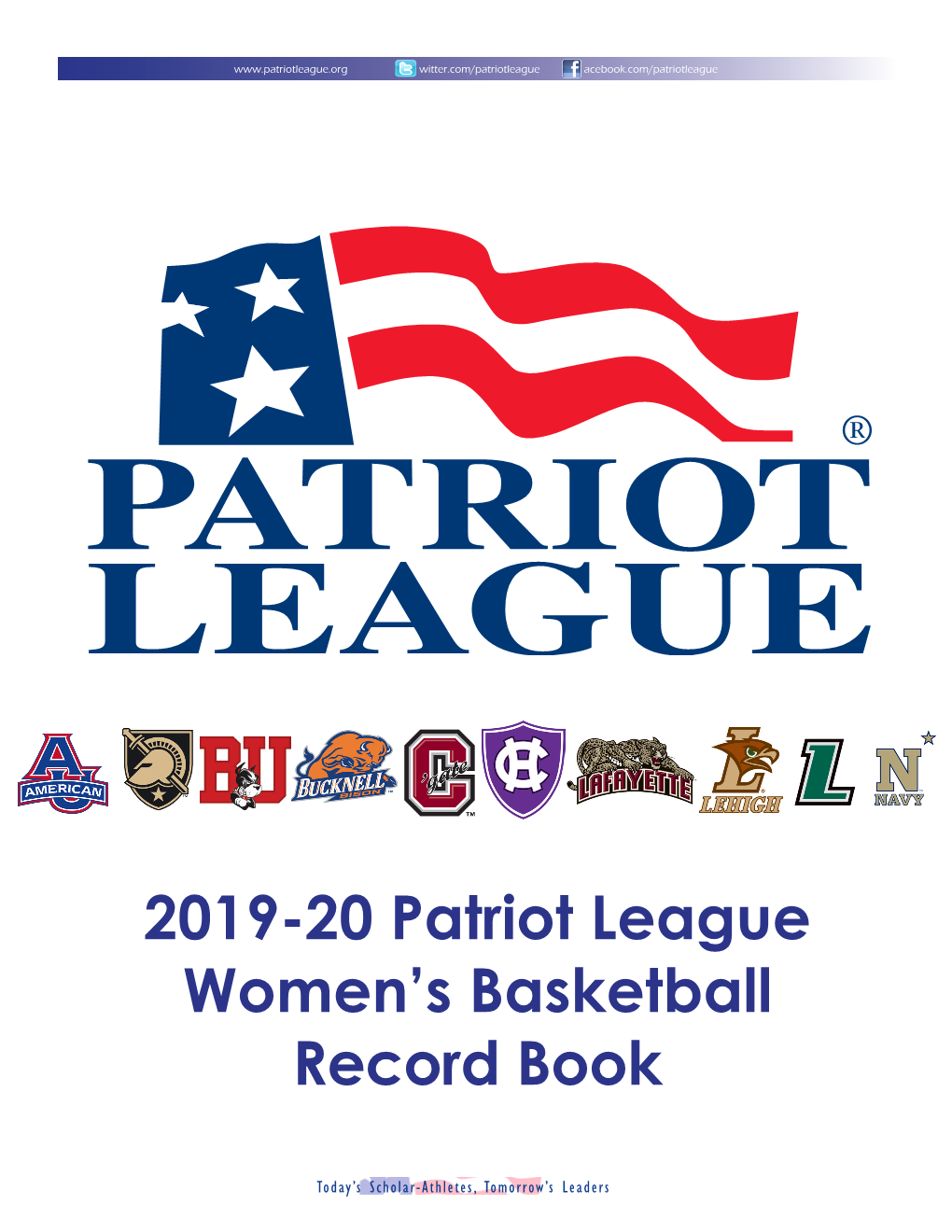 2019-20 Patriot League Women's Basketball Record Book