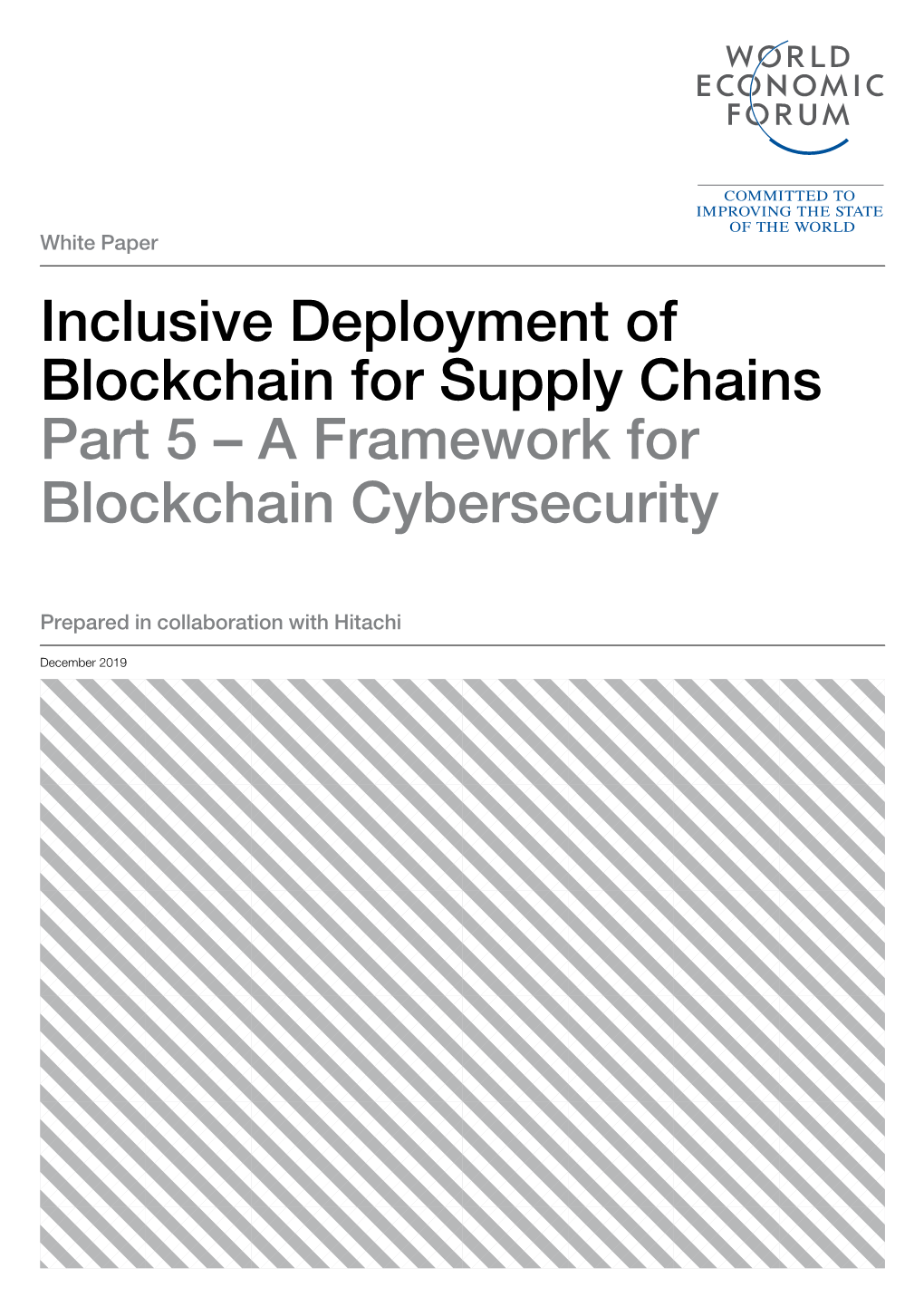 A Framework for Blockchain Cybersecurity