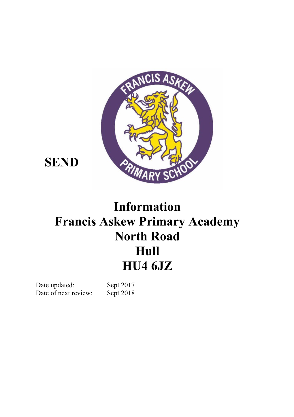 Francis Askew Primary Academy