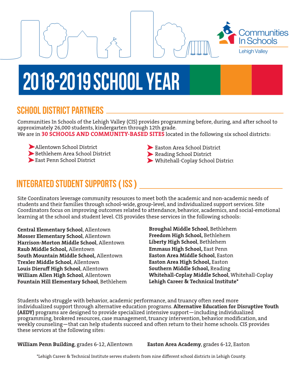 2018-2019 School Year