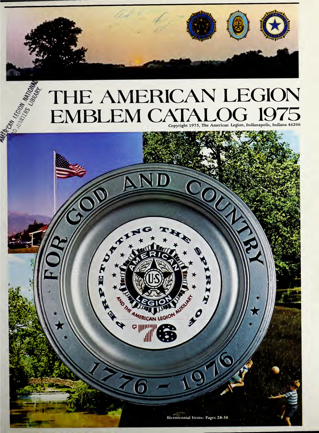The American Legion Emblem Catalog, 1975