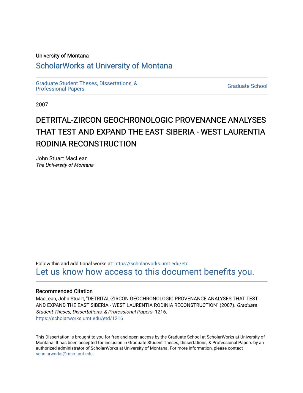 Detrital-Zircon Geochronologic Provenance Analyses That Test and Expand the East Siberia - West Laurentia Rodinia Reconstruction