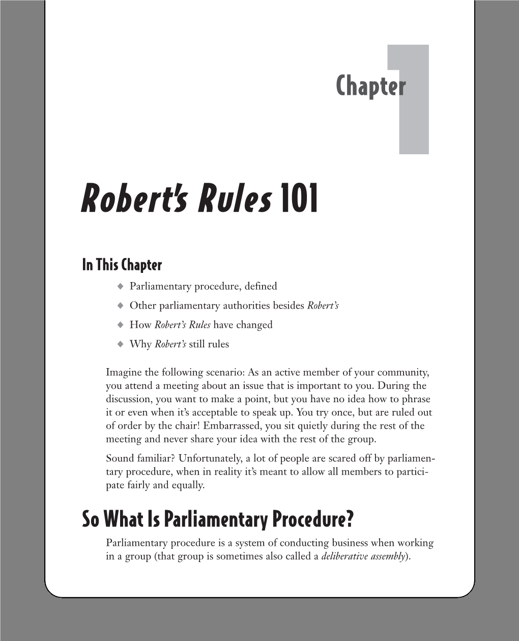 Roberts Rules