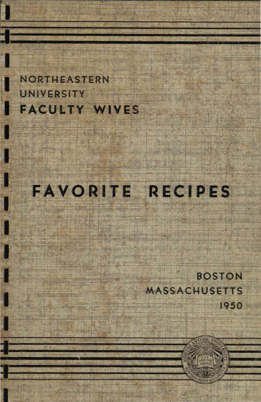 Favorite Recipes Cookbook