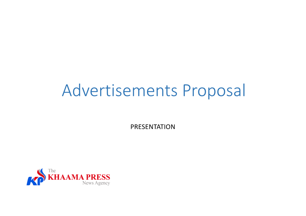 Ads Presentation