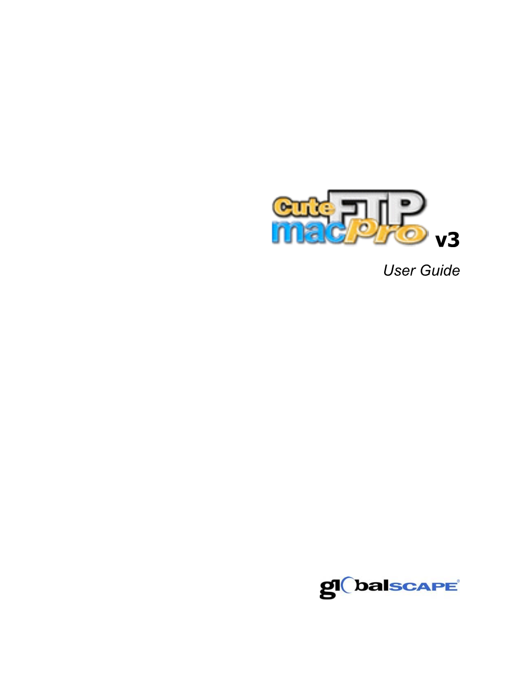 Cuteftp Mac Professional V3.1 User Guide