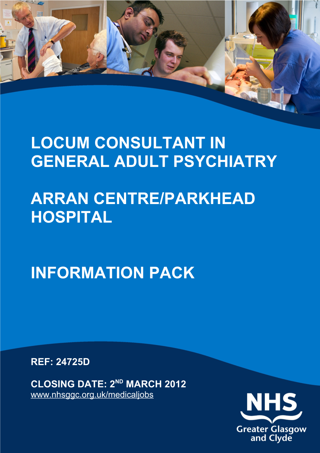 Locum Consultant in General Adult Psychiatry