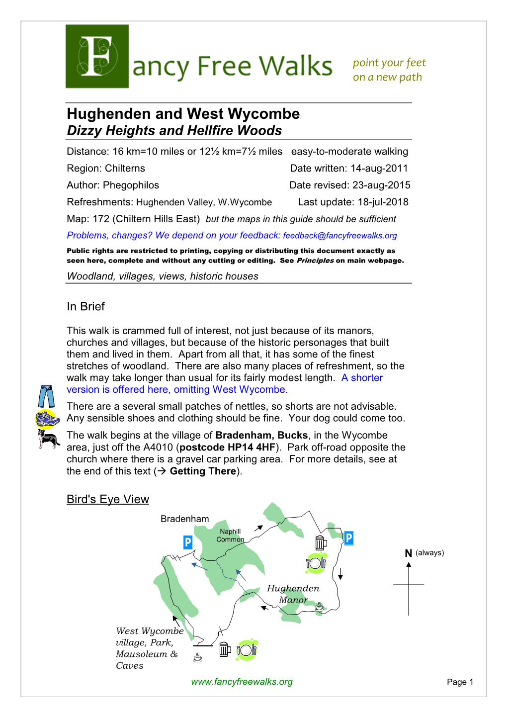 Hughenden and West Wycombe