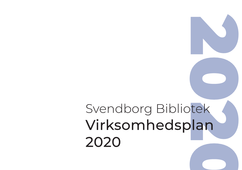 Virksomhedsplan 2020