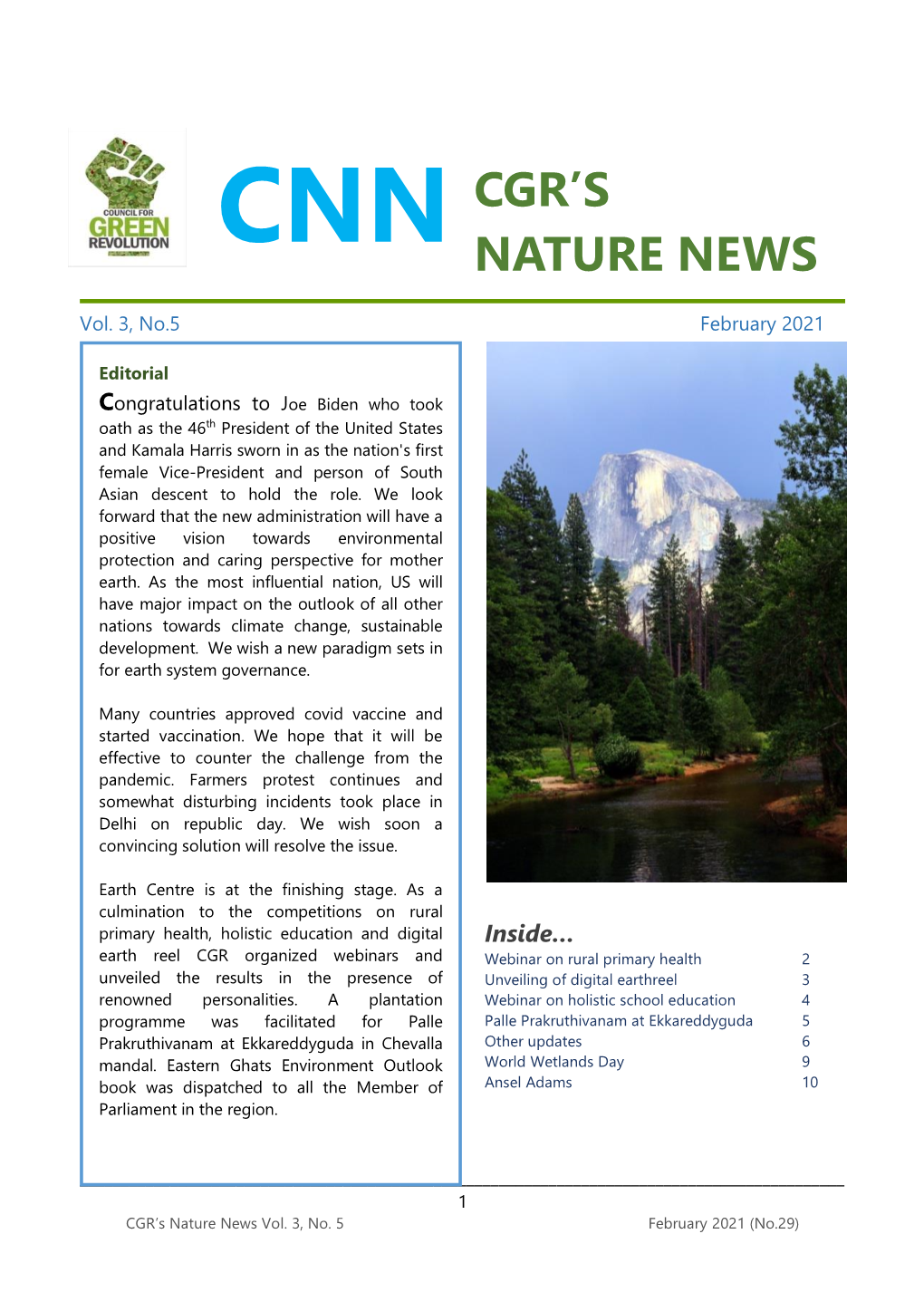 CGR Newsletter February 2021.Pdf