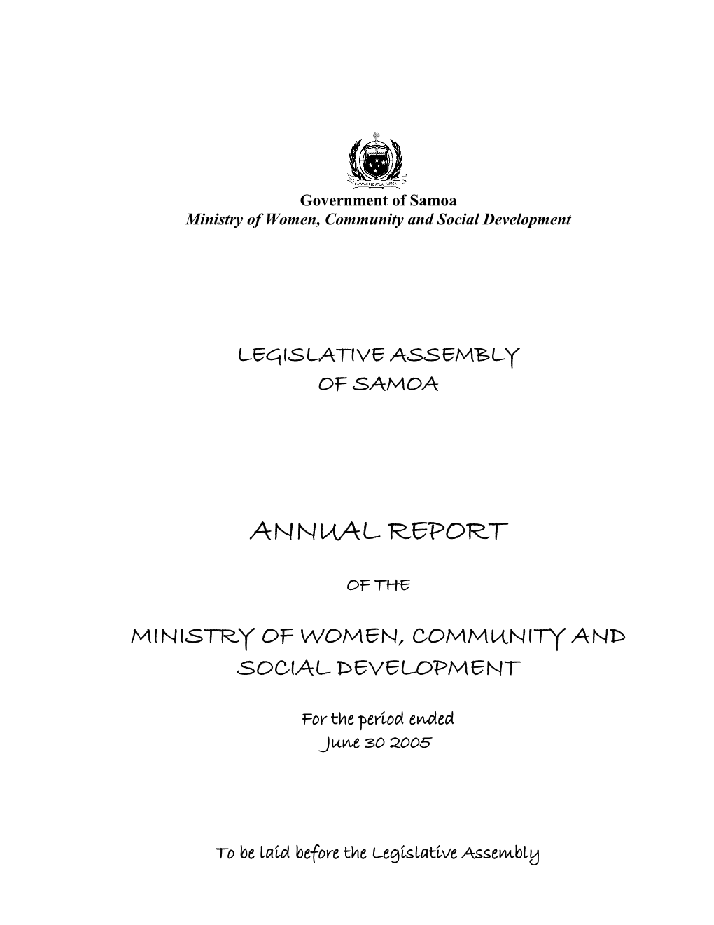 Annual Report 2004