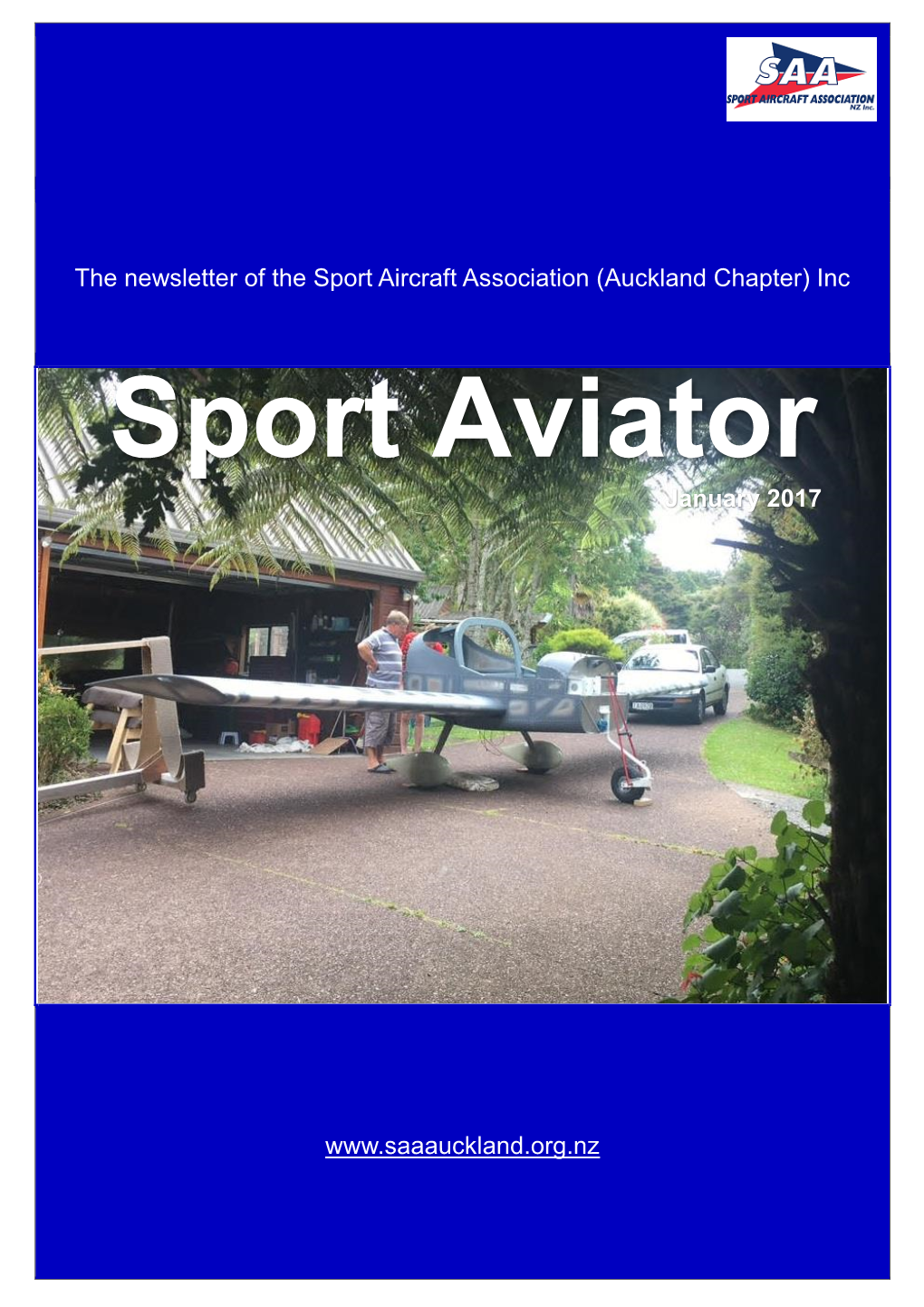 Newsletter of the Sport Aviation Association (Auckland Chapter)