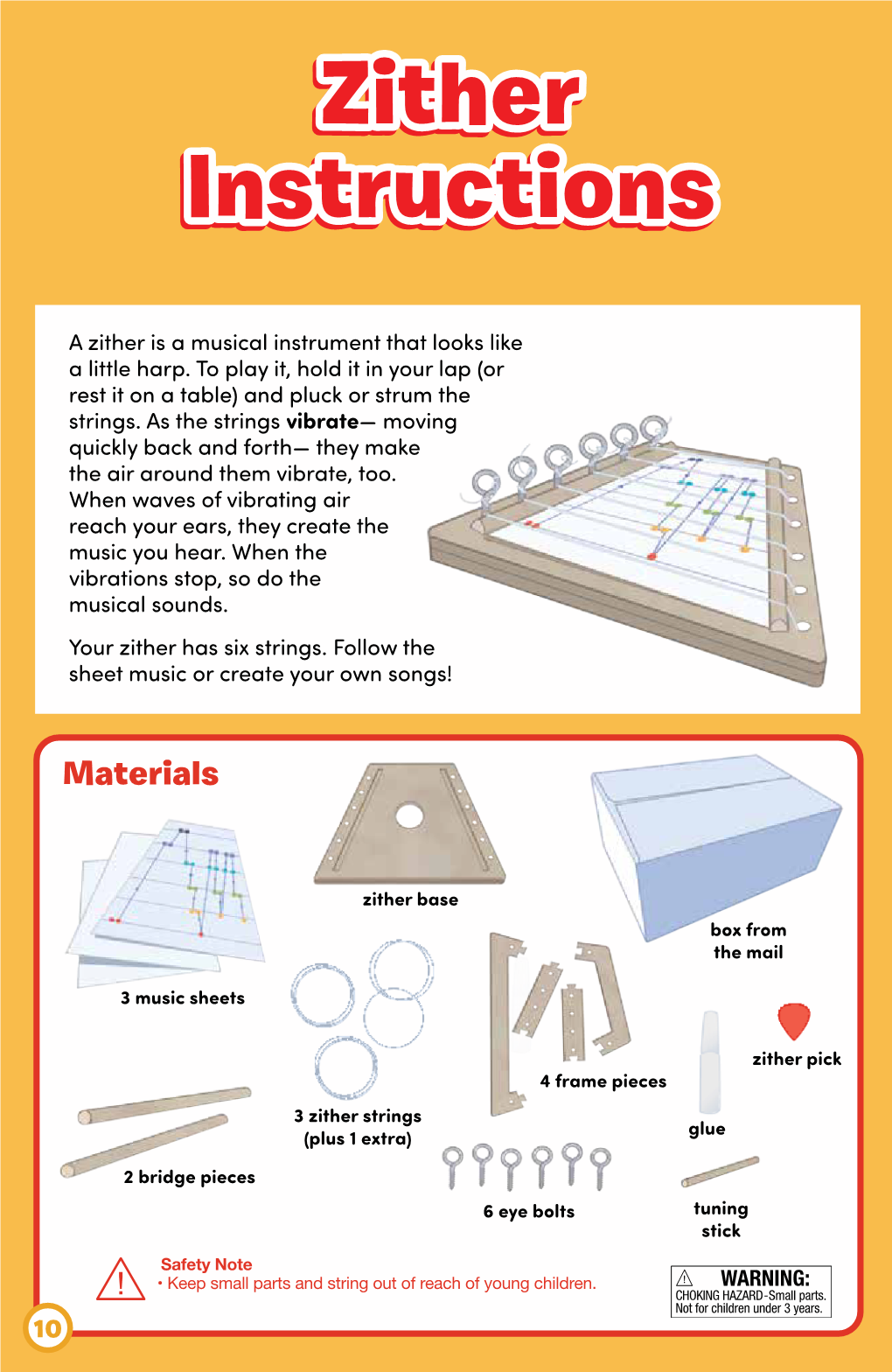 Zither Instructions