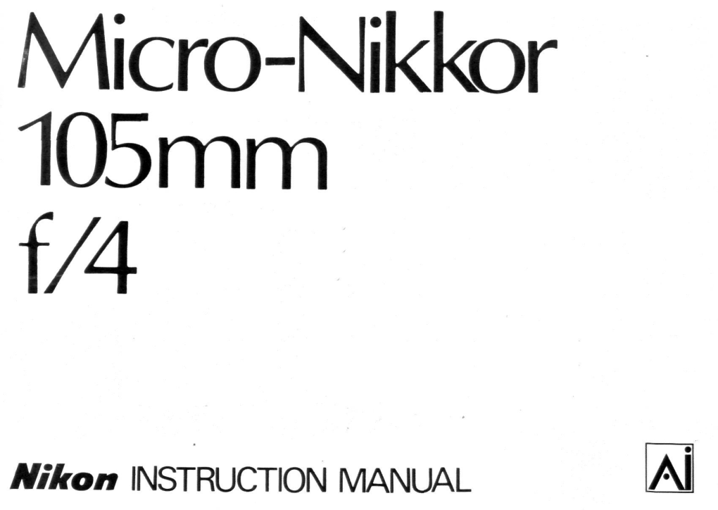 Micro-Nikkor 105Mm F-4.Pdf