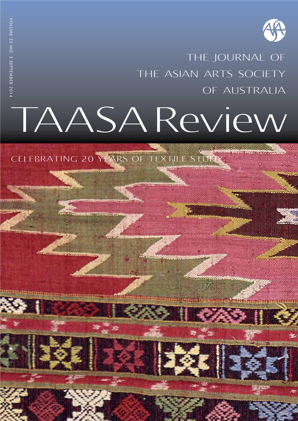 The Journal of the Asian Arts Society of Australia