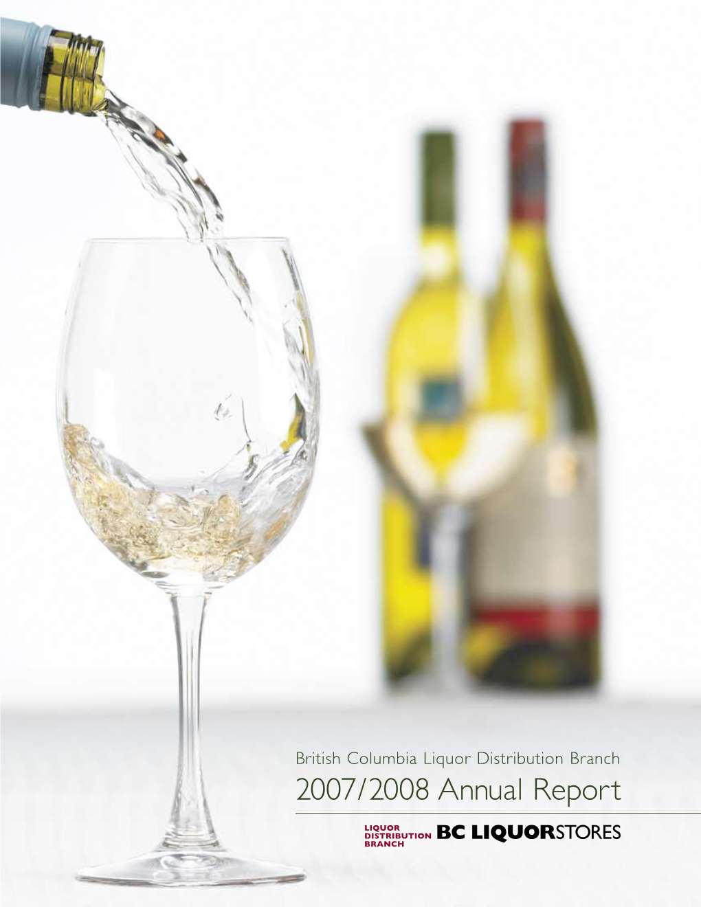 2007/2008 Annual Report National Library of Canada Cataloguing in Publication Data