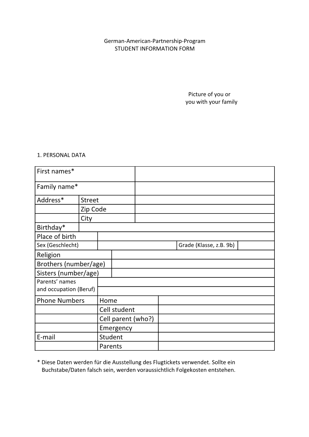 German-American-Partnership-Programm