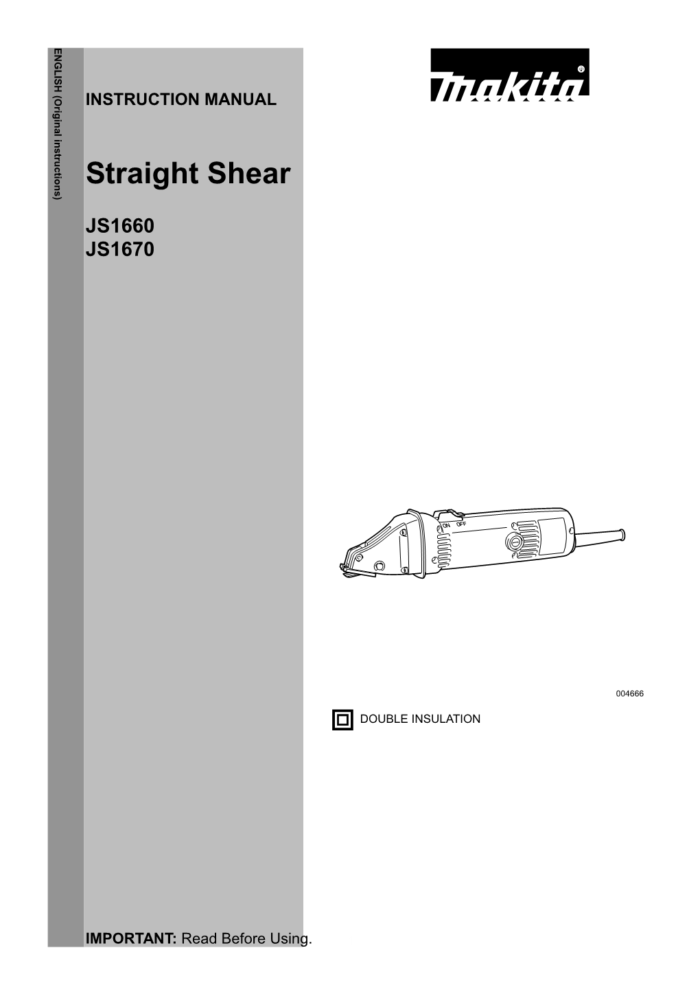 Straight Shear