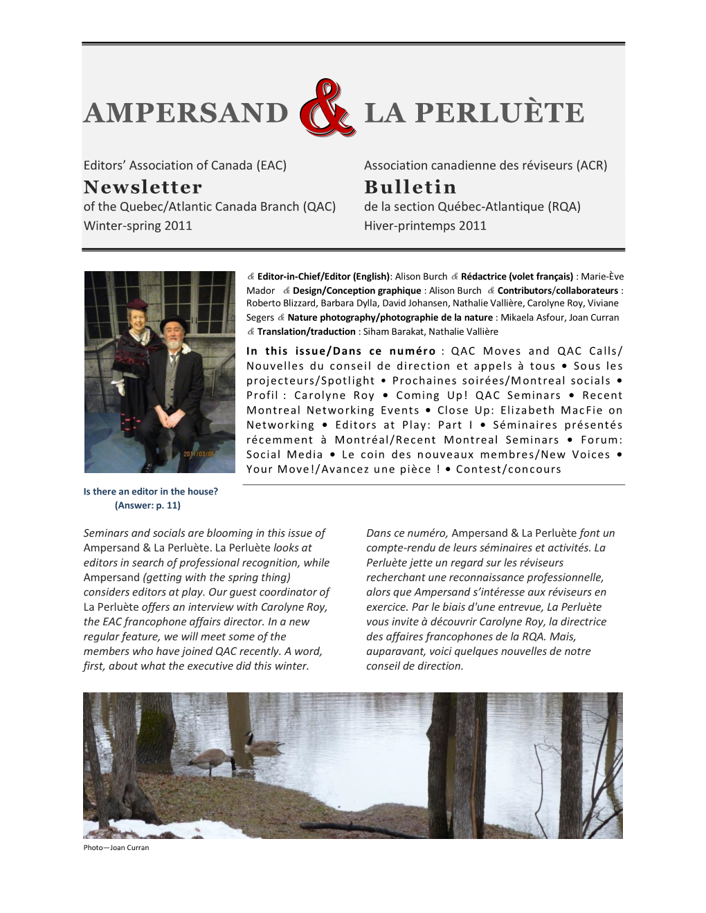 Ampersand &La Perluète