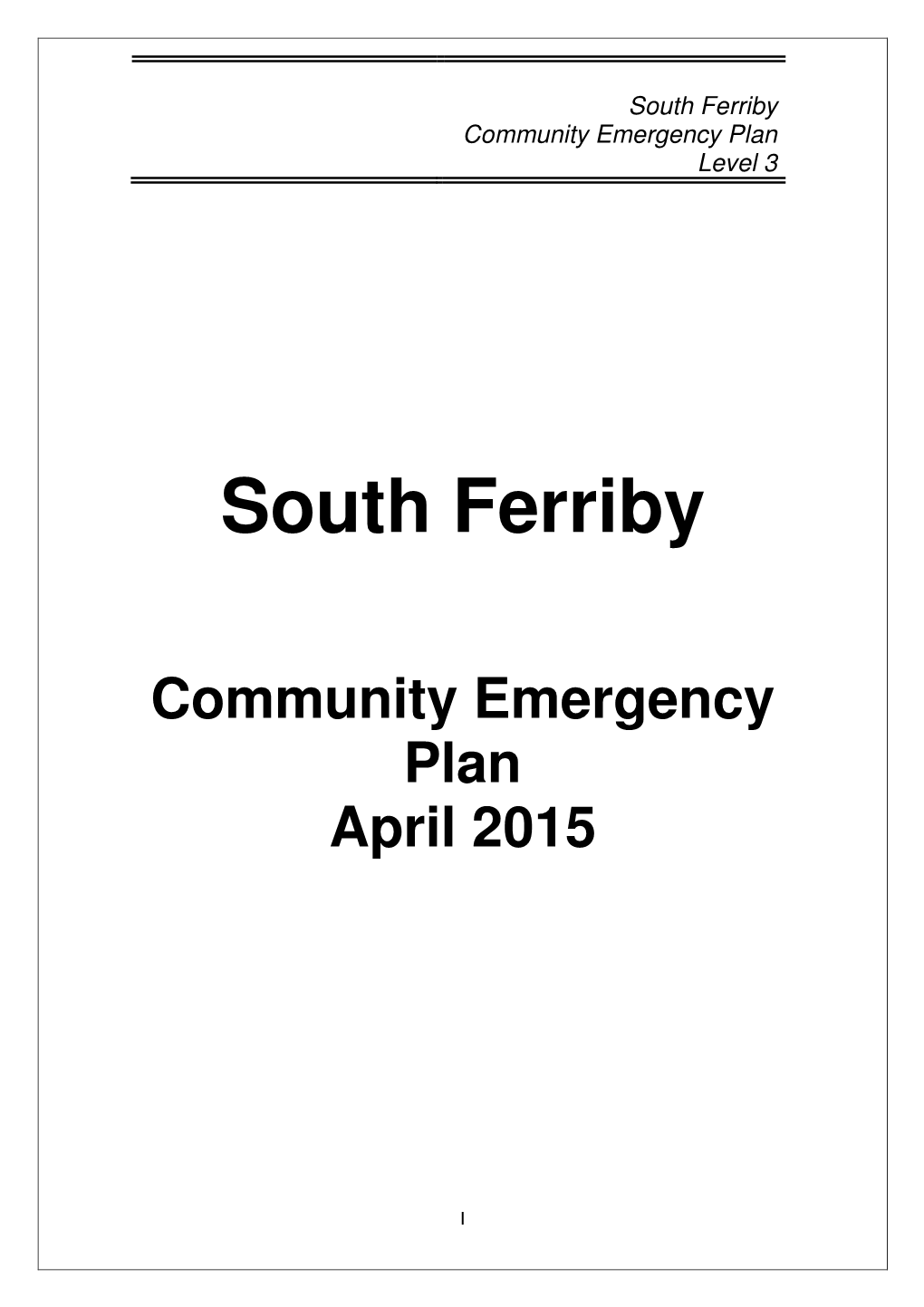 South Ferriby Parish Council • Kate Smith, South Ferriby Post Office • the Original Electronic Version of This Plan Is Kept With