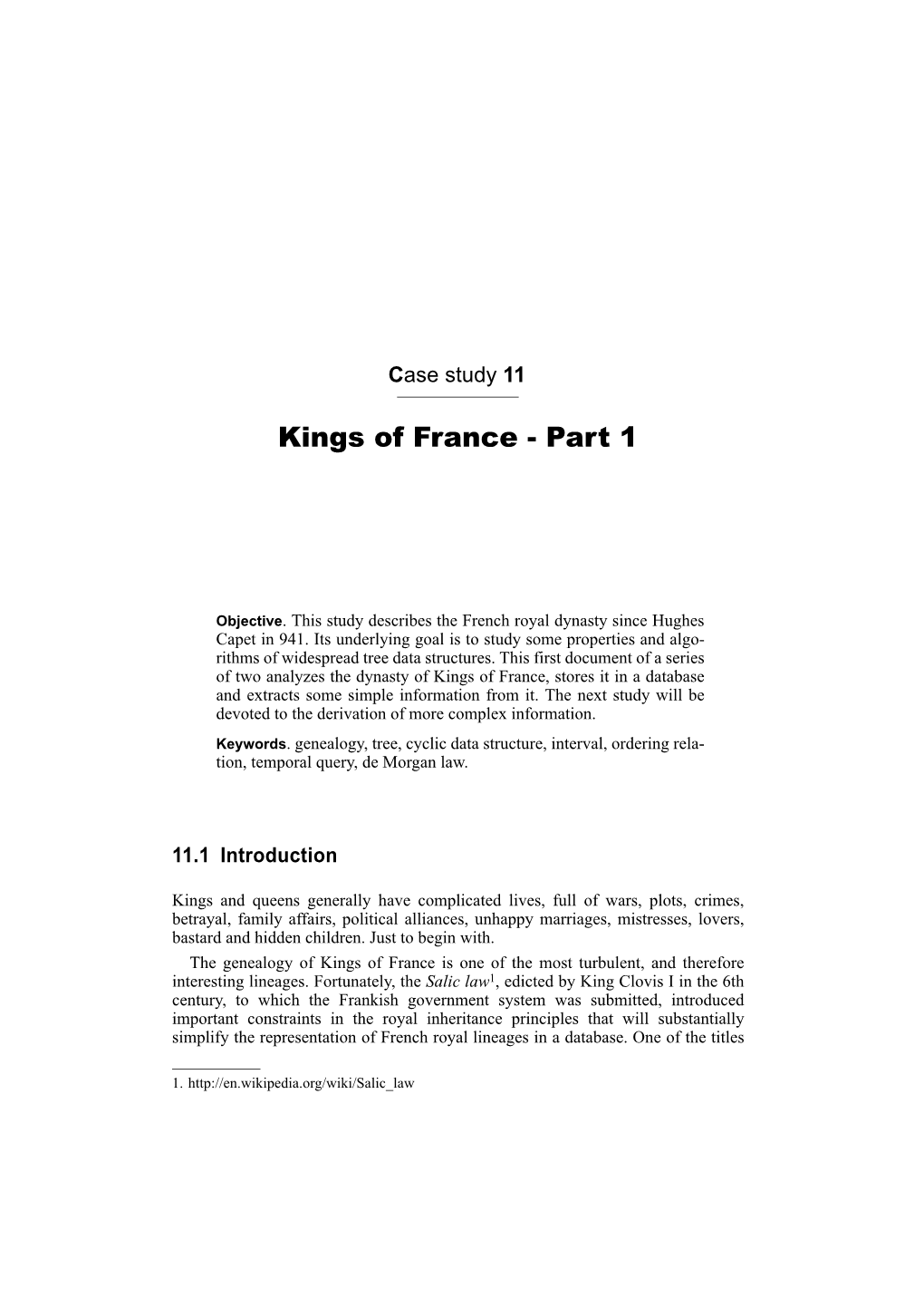 Kings of France - Part 1