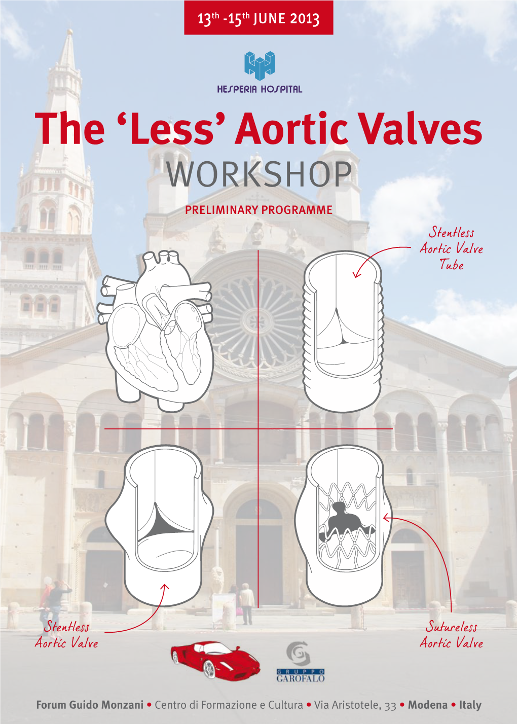 Aortic Valves WORKSHOP PRELIMINARY PROGRAMME