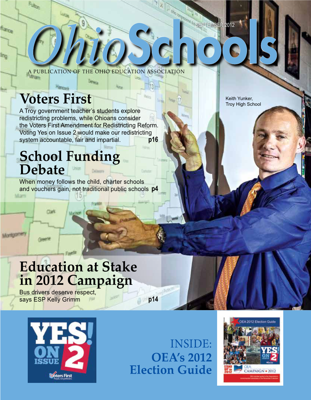 Voters First School Funding Debate Education at Stake in 2012 Campaign