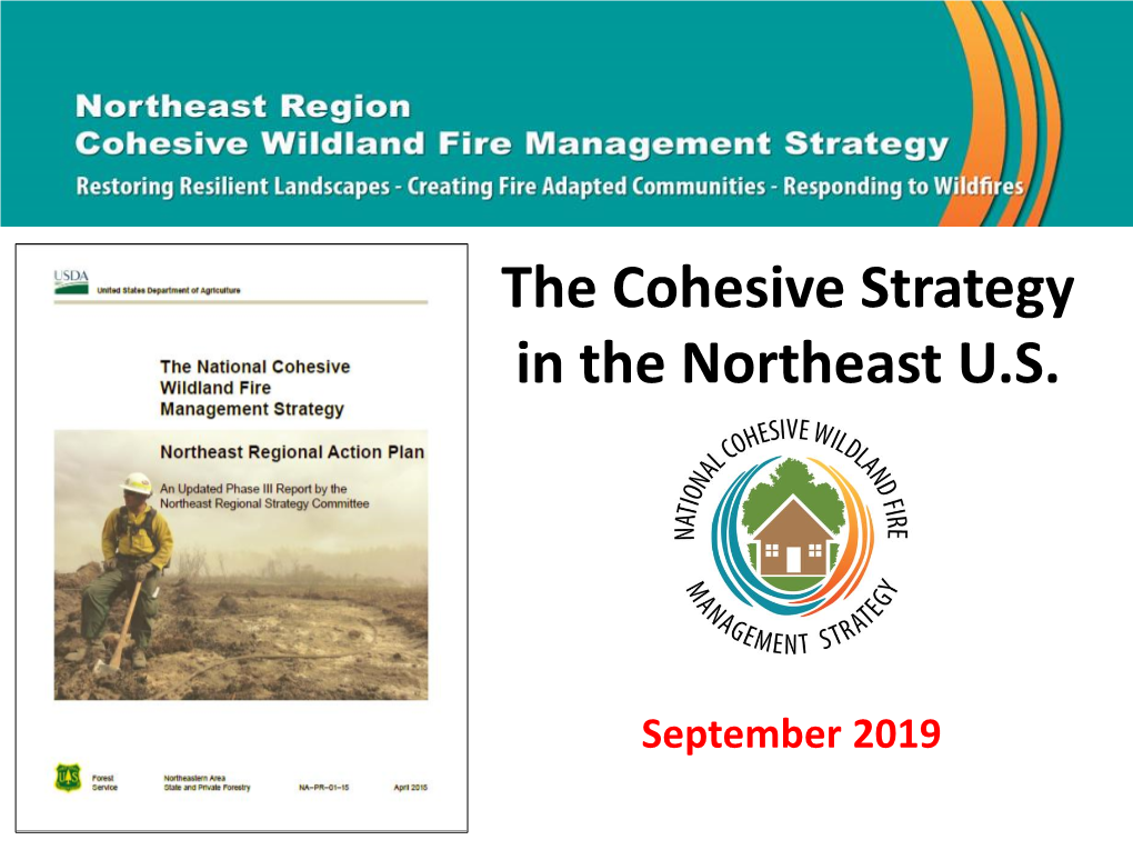 The Cohesive Strategy in the Northeast U.S