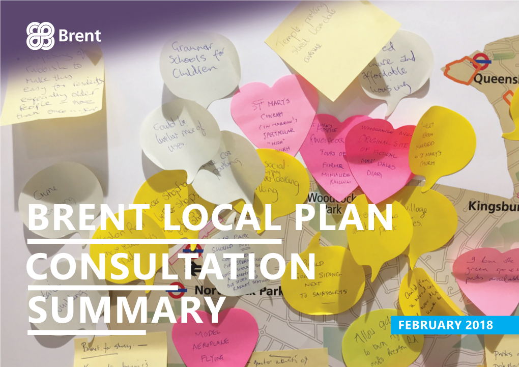 Brent Local Plan Consultation Summary