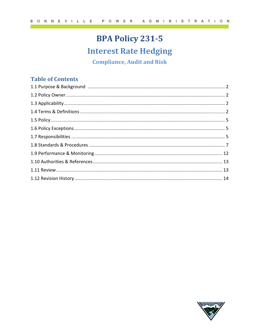Interest Rate Hedging Compliance, Audit and Risk