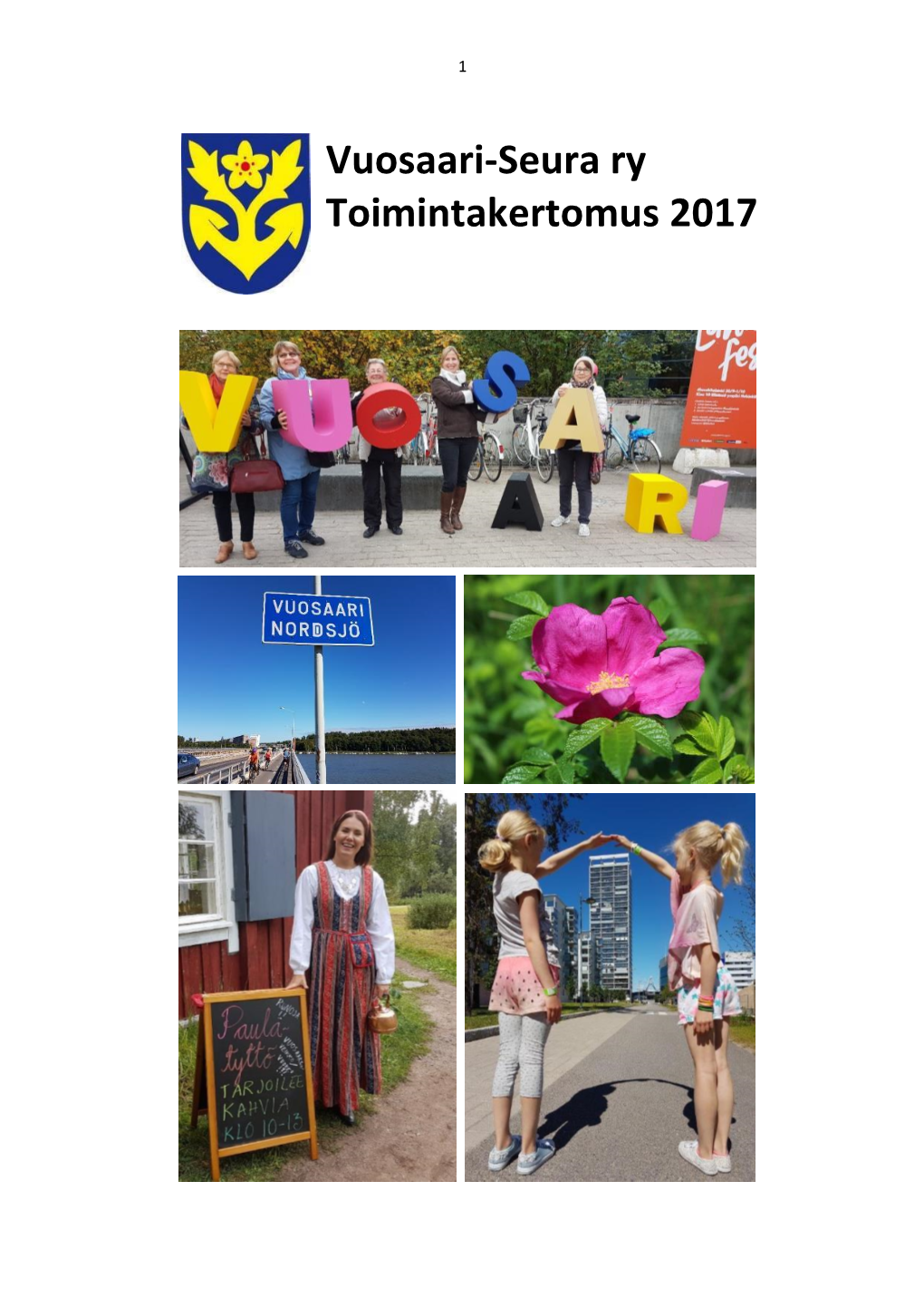 Vuosaari-Seura Ry Toimintakertomus 2017