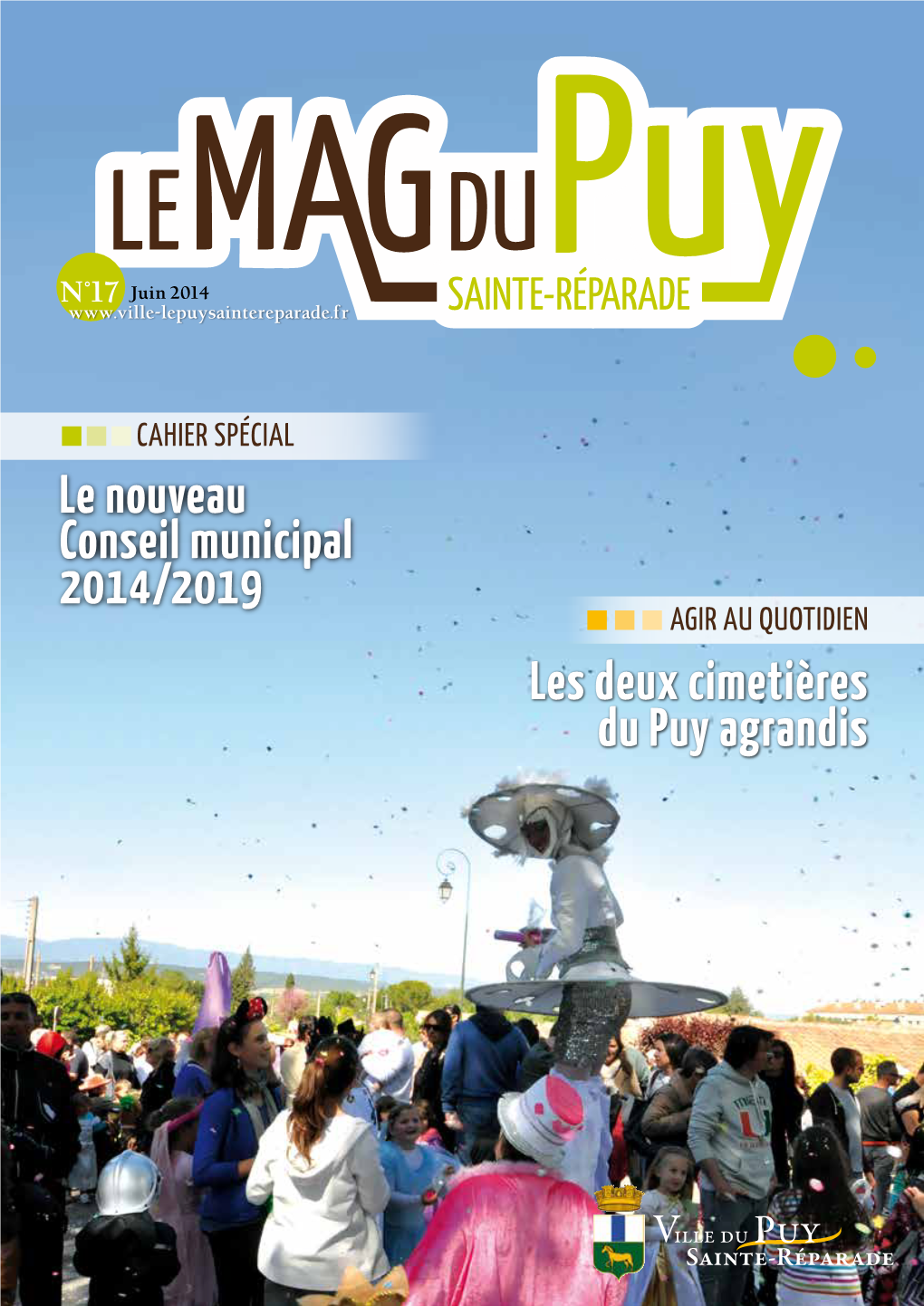 Les Deux Cimetières Du Puy Agrandis Le Nouveau Conseil Municipal 2014/2019