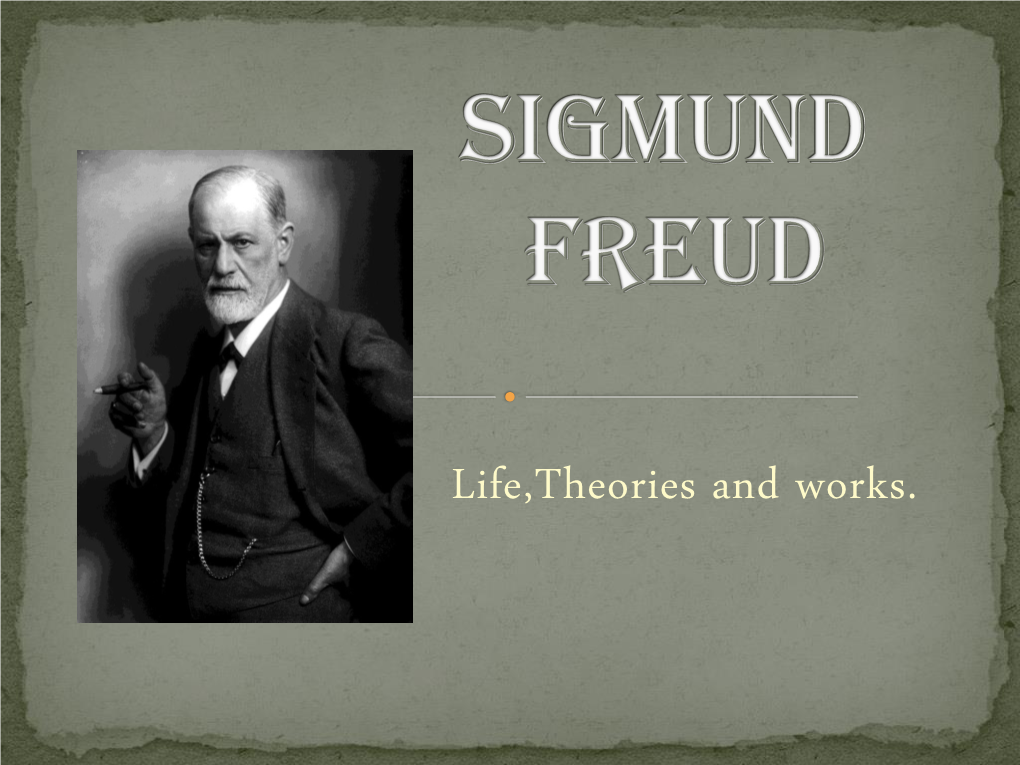 Sigmund Freud