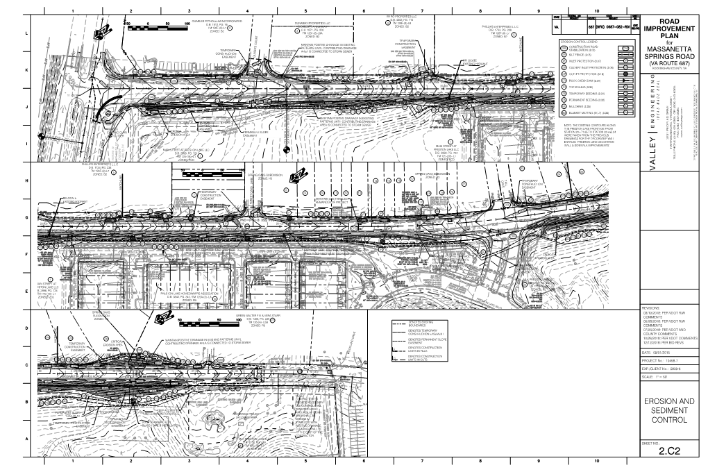 Valley Erosion and Sediment Control