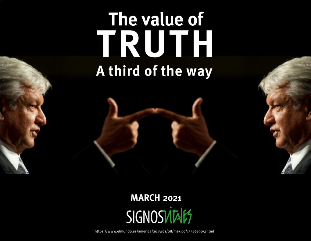 The Value of TRUTH a Third of the Way