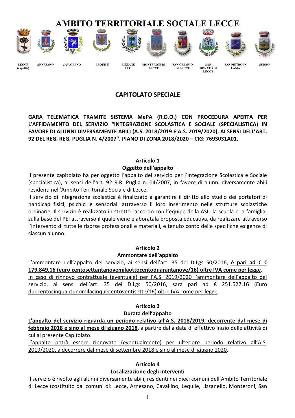Ambito Territoriale Sociale Lecce