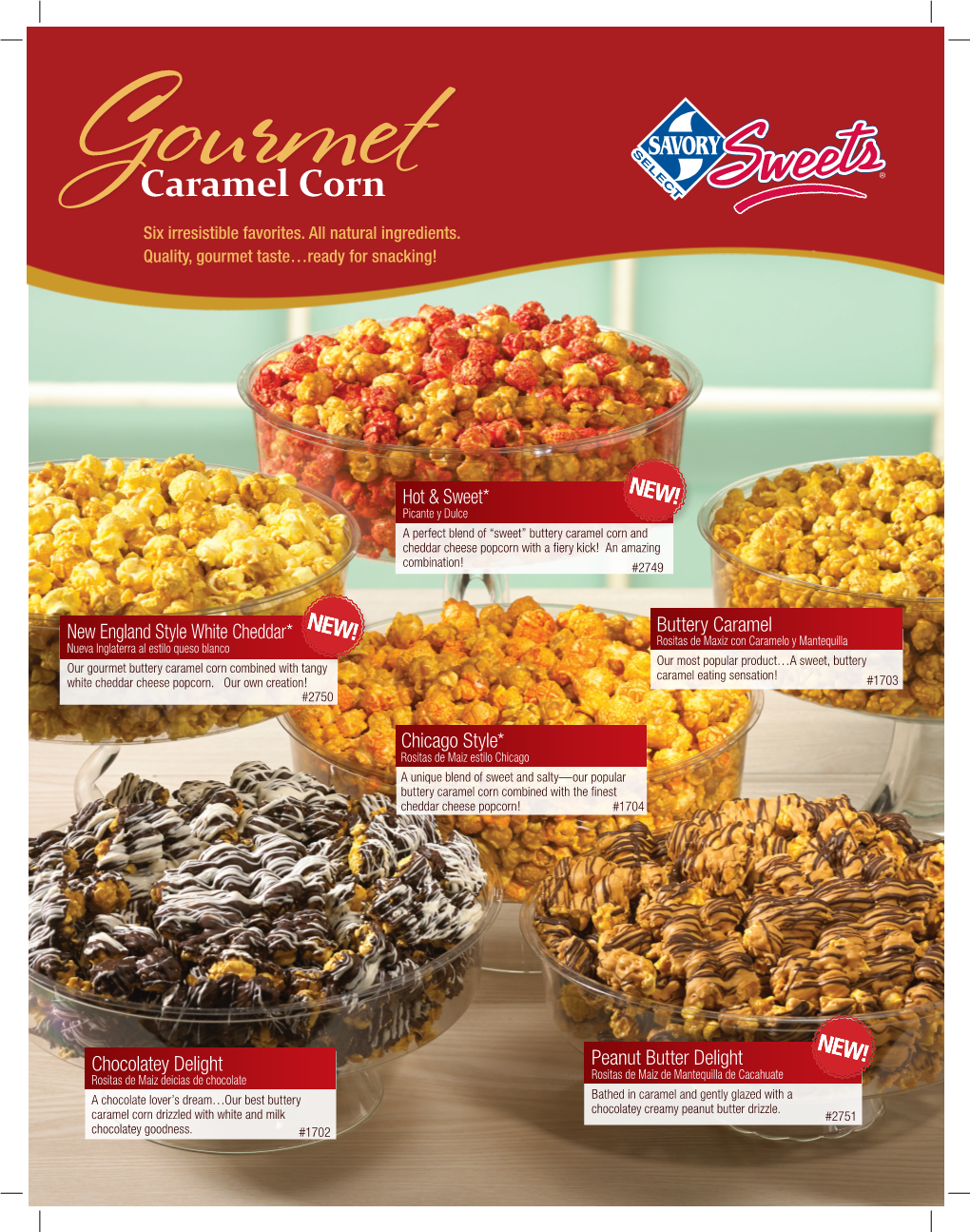 Caramel Corn Six Irresistible Favorites