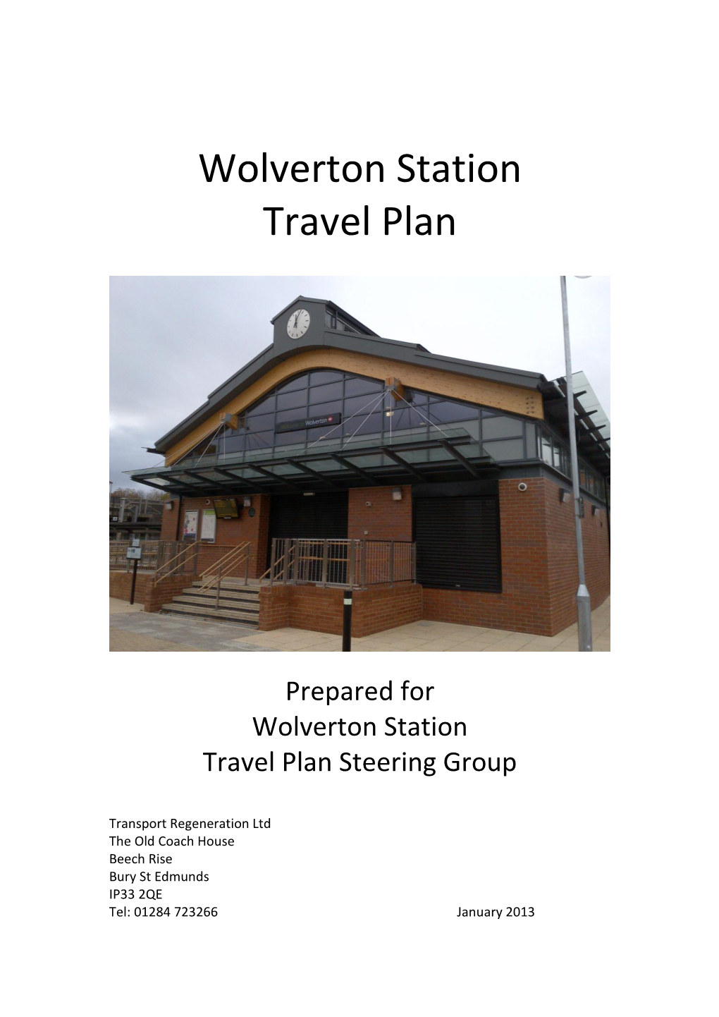 Wolverton Station Travel Plan