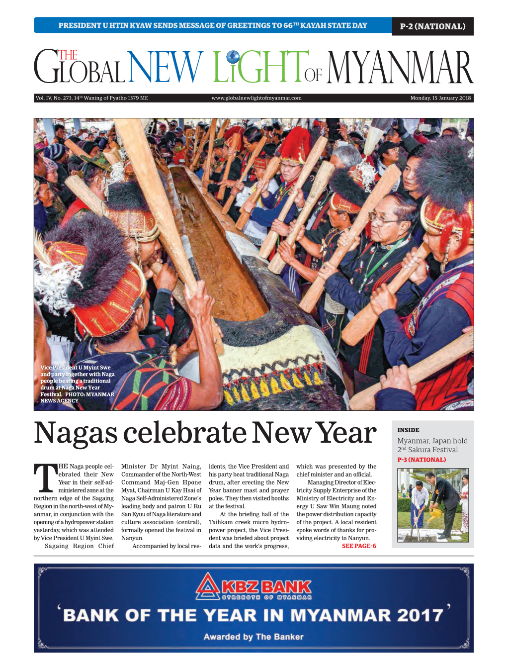 Nagas Celebrate New Year