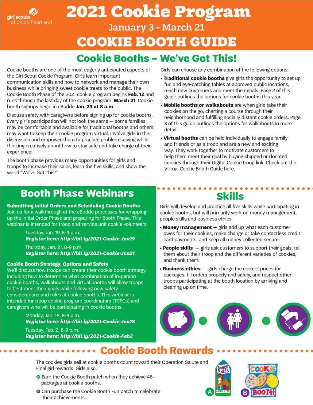 Cookie Booth Guide