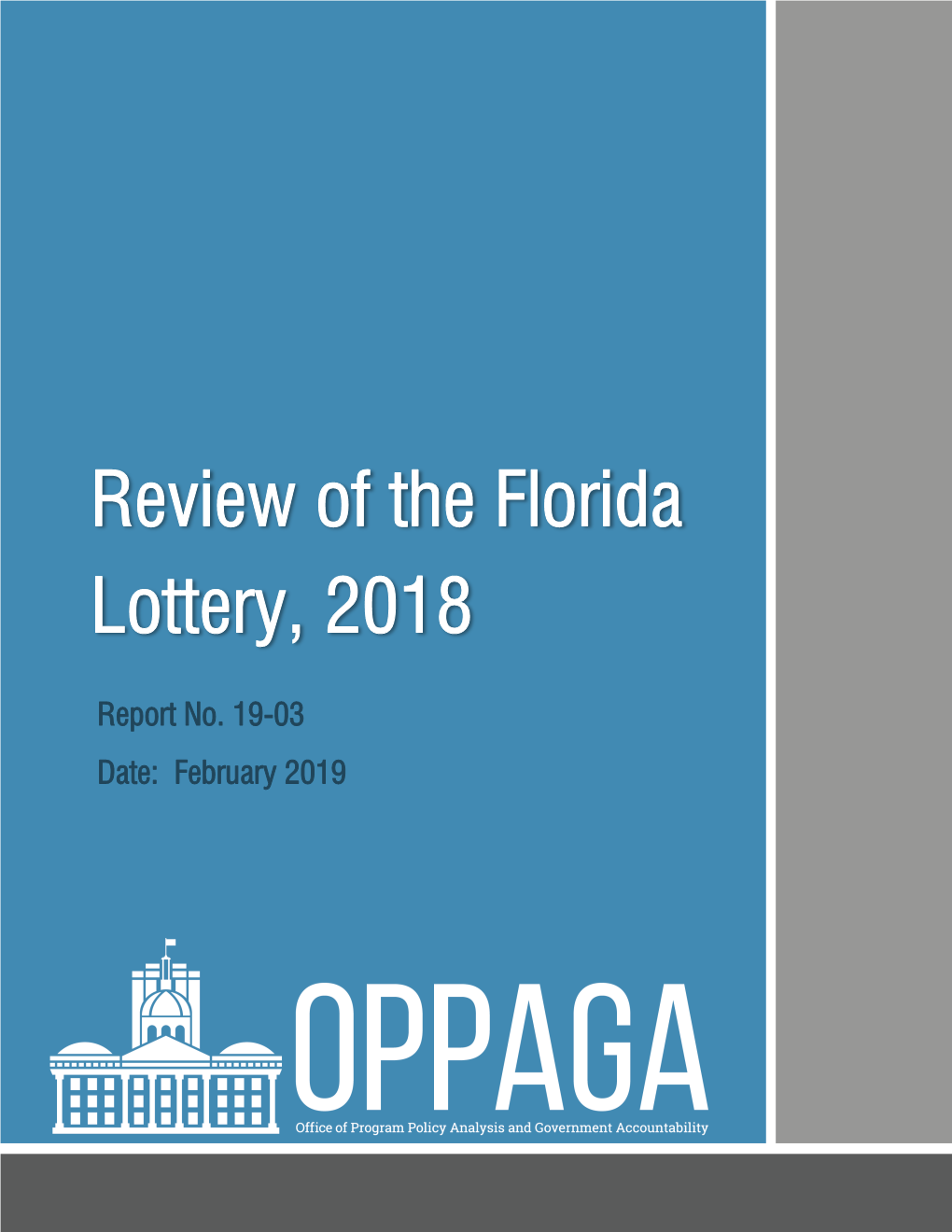Review of the Florida Lottery, 2018