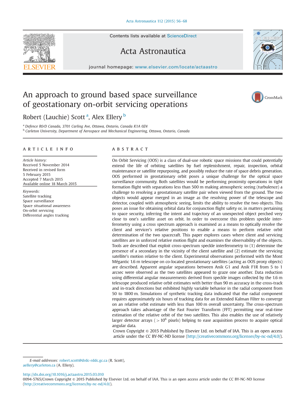 An Approach to Ground Based Space Surveillance of Geostationary On-Orbit Servicing Operations