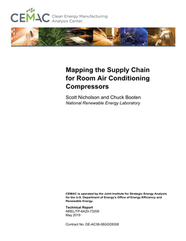 Mapping the Supply Chain for Room Air Conditioning Compressors