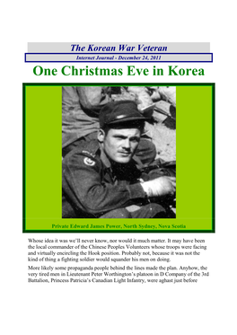 One Christmas Eve in Korea