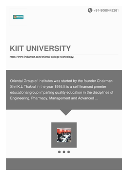 Kiit University