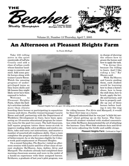 An Afternoon at Pleasant Heights Farm